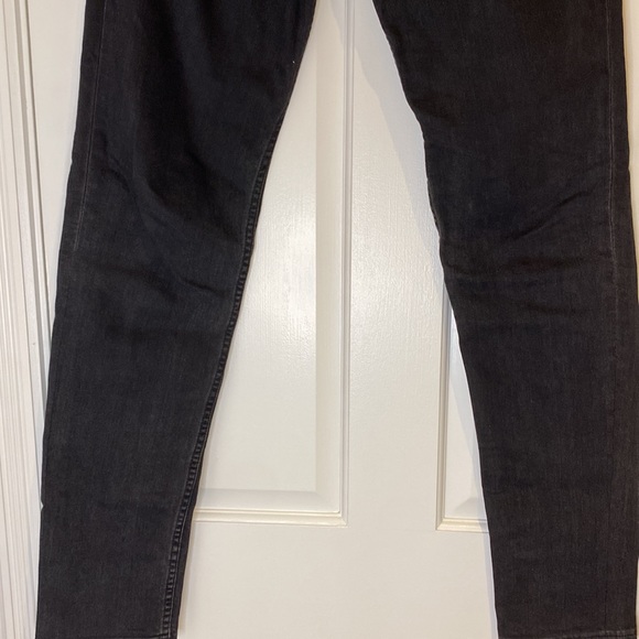 Acne Studios Ace Used Cash - Black Denim Jeans - Sz 32 x 32 - Picture 6 of 6